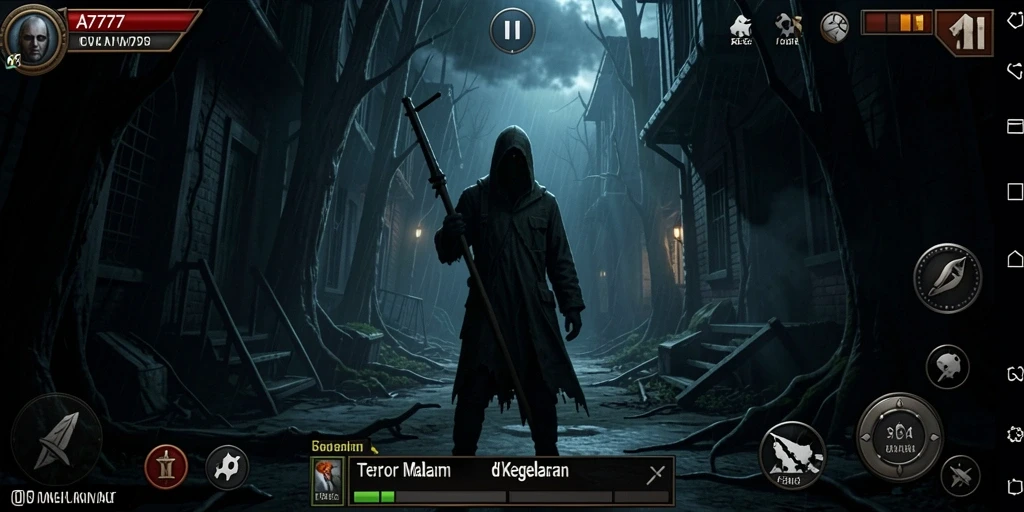 Gameplay menegangkan dengan suasana Horror yang mencekam.