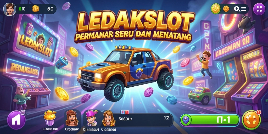 Tampilan gameplay LEDAKSLOT yang seru dan menantang.