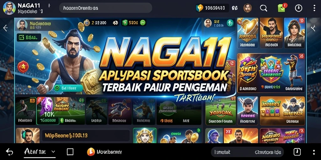 Tampilan menarik dari gameplay Sportsbook NAGA11 yang mengasyikkan.