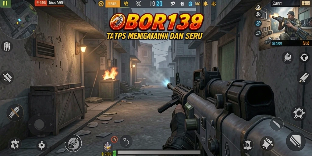 Screenshot gameplay OBOR138 yang menampilkan aksi tembak-menembak seru.