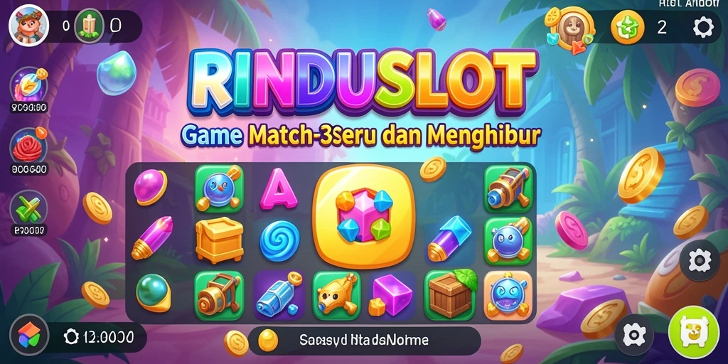 Tampilan menarik dari gameplay RINDUSLOT yang seru.
