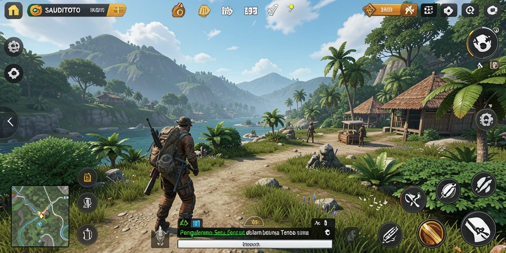 Screenshot dari gameplay seru dalam dunia terbuka SAUDITOTO.