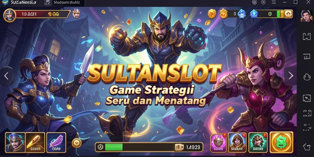 Tampilan gameplay mendebarkan dari SULTANSLOT yang penuh strategi.